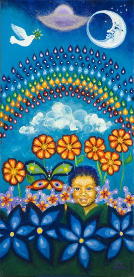 "Cameron" Oil on Canvas 60" x 30"